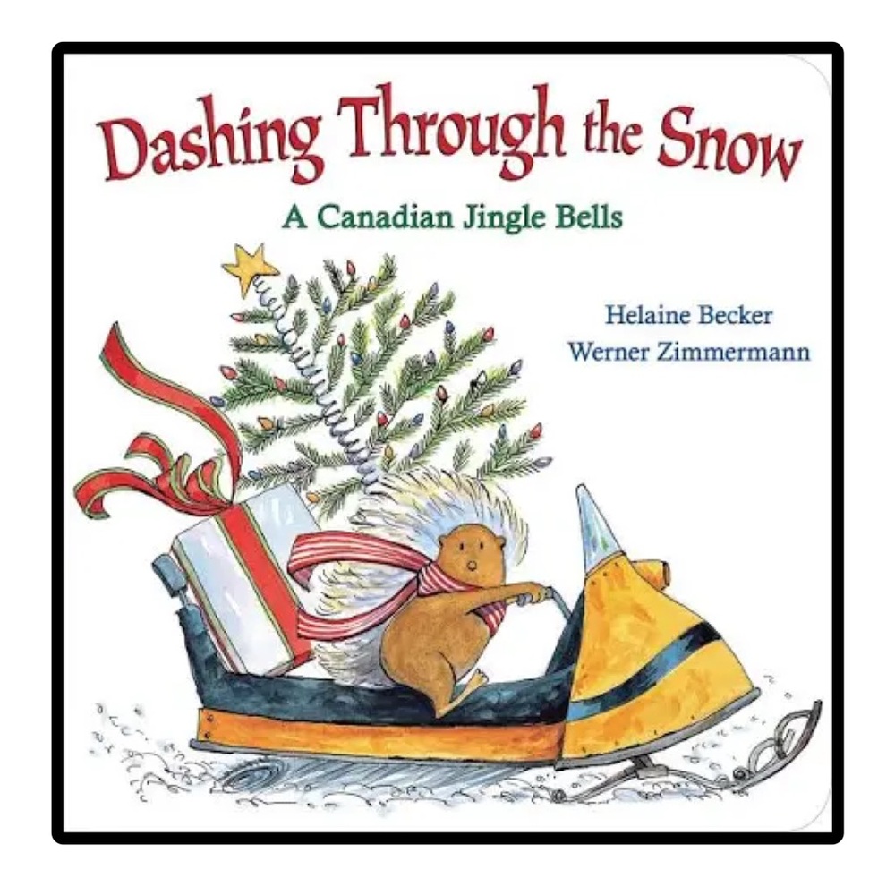 BUNDLE & SAVE🎄 Dashing Through the Snow A Canadian Jingle Bells Board Book